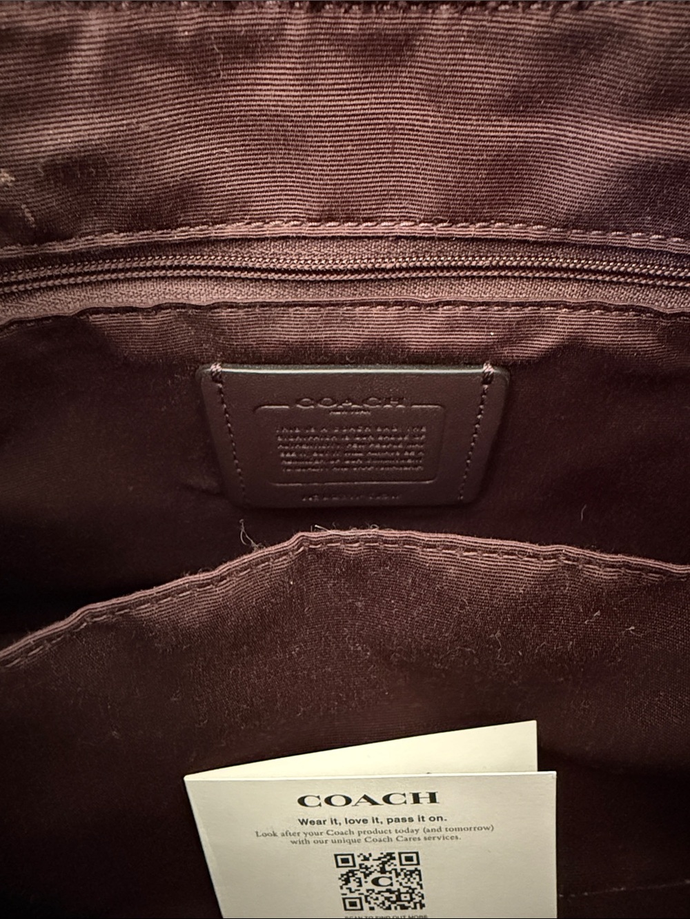Coach Shoulder Hobo Bag - Picture 3 of 3